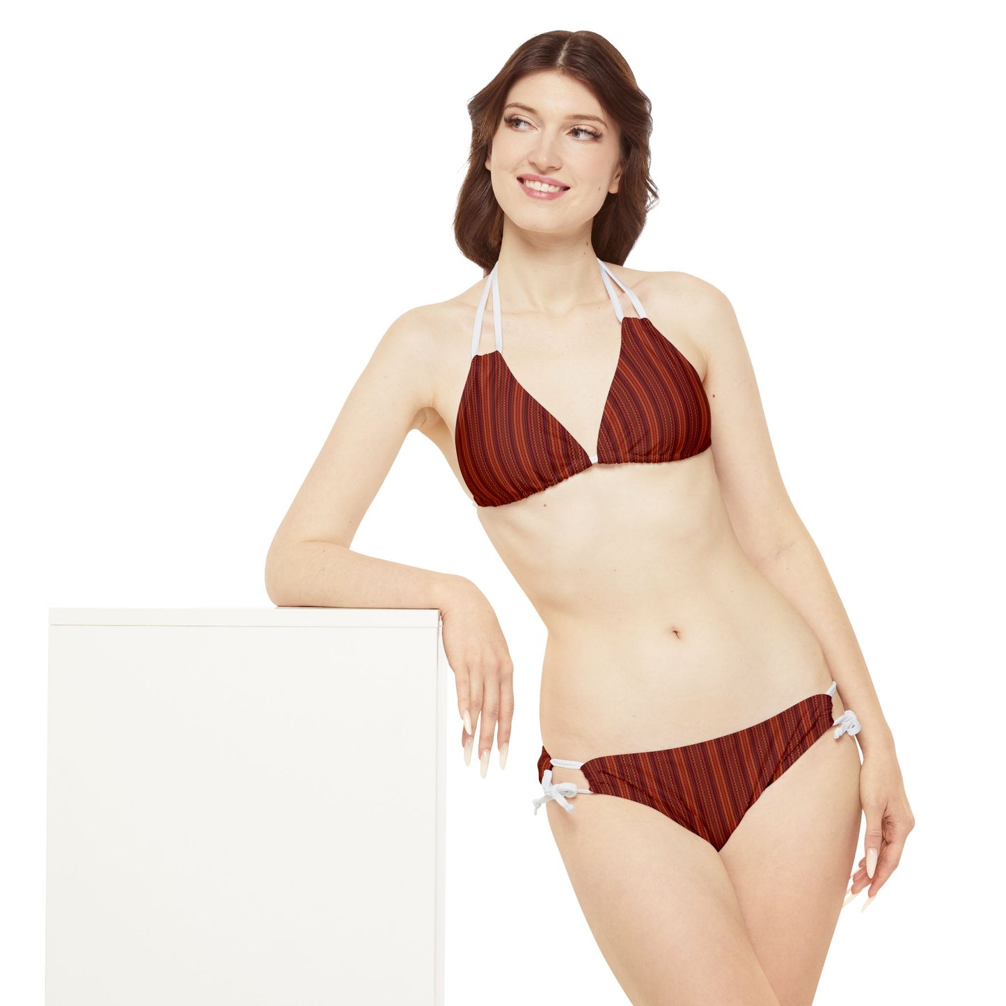 Strappy Bikini Set