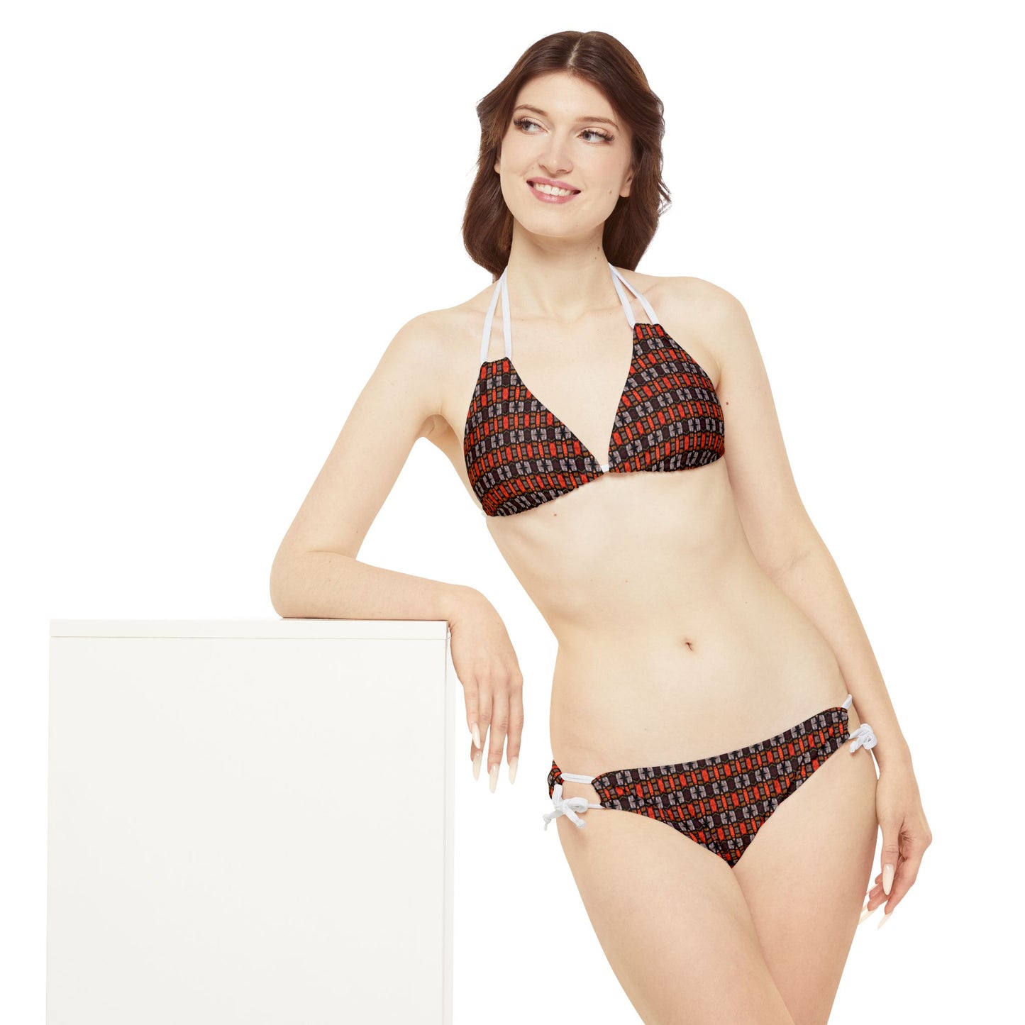 Strappy Bikini Set